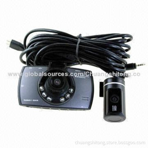 Dual Lens Car Camera GPS Logger DVR, 1,080P Full HD, Hot Sale New Model